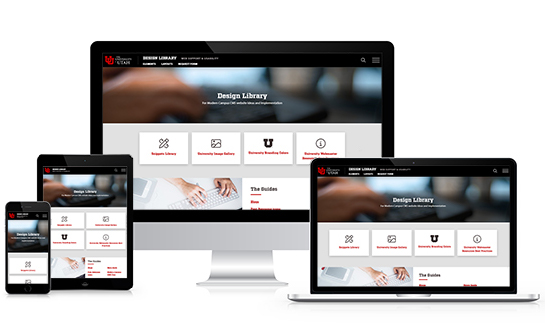 website displays on different devices