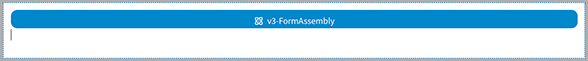 blue formassembly component placeholder button