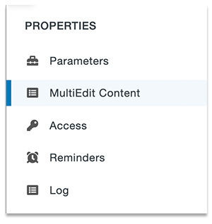 properties multiedit content